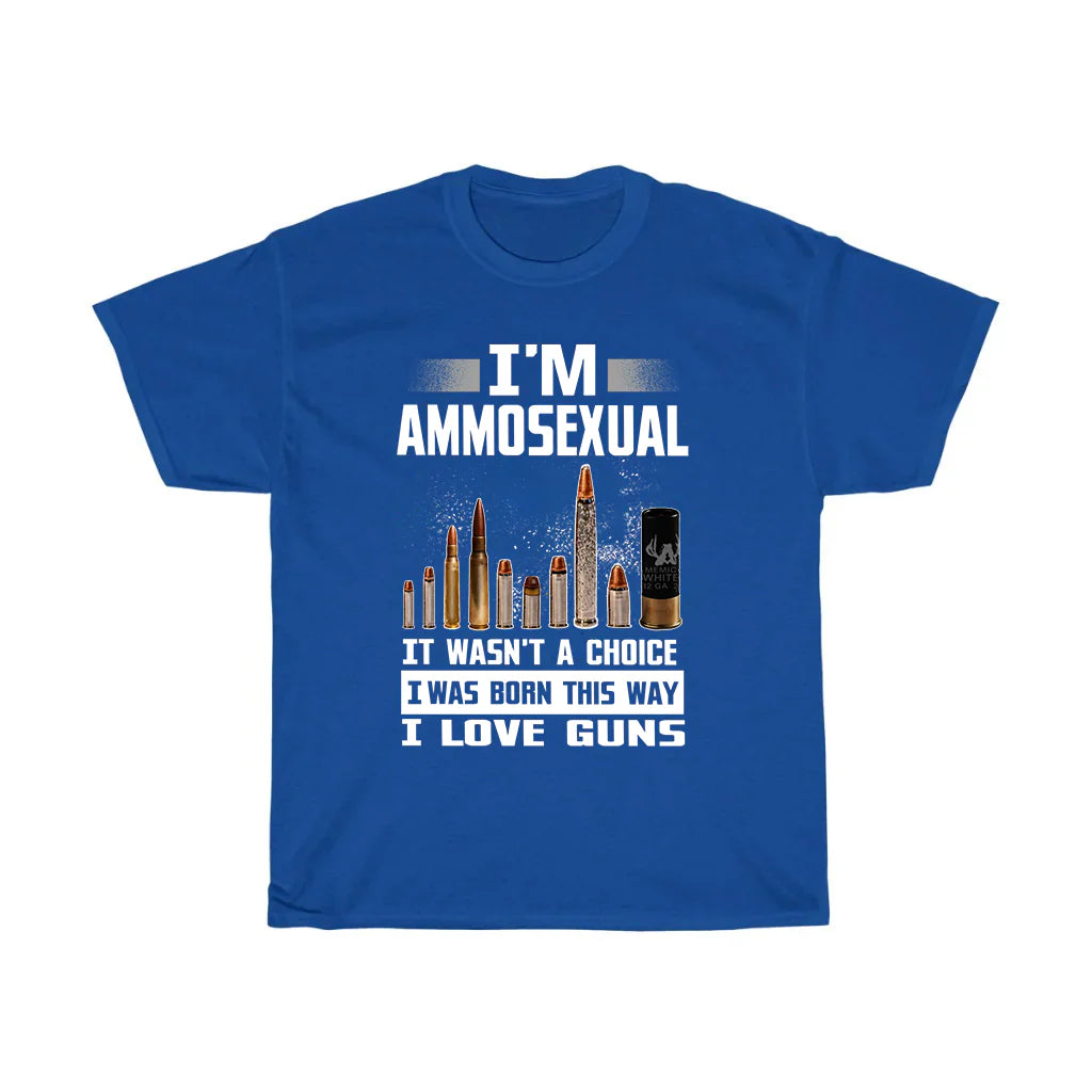 Ammosexual Born This Way Gun T-Shirt