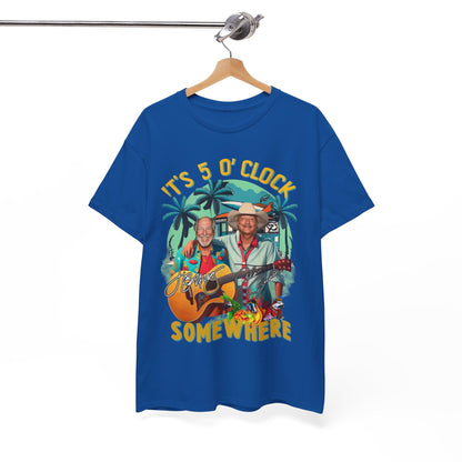 Jimmy Buffett Shirt Alan Jackson, It's 5 O'clock Somewhere Tee