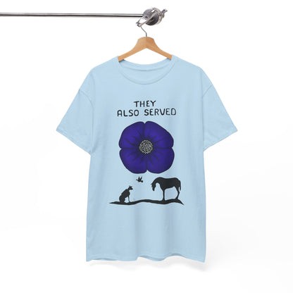 Animal They Also Served Purple Poppy Shirt