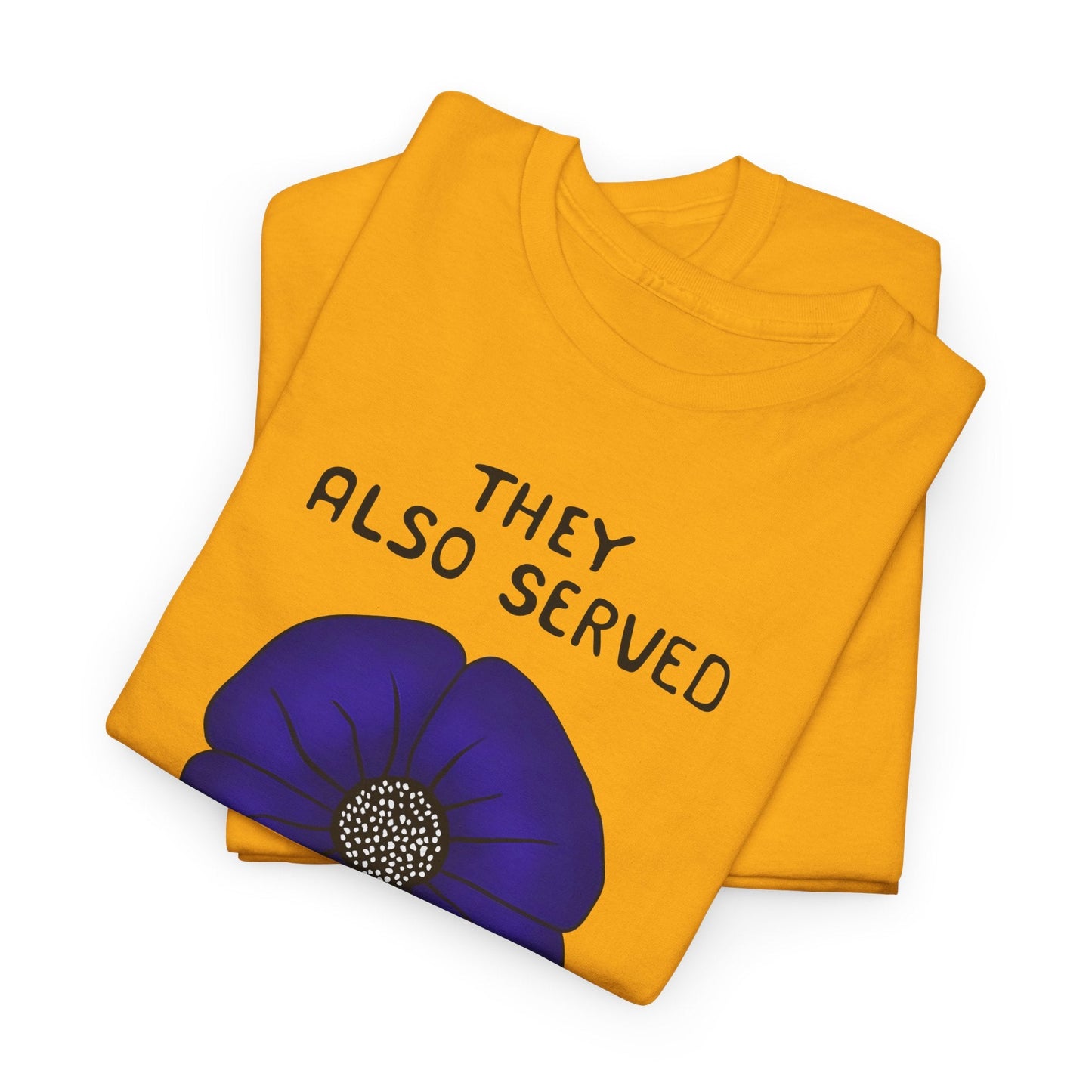 Animal They Also Served Purple Poppy Shirt
