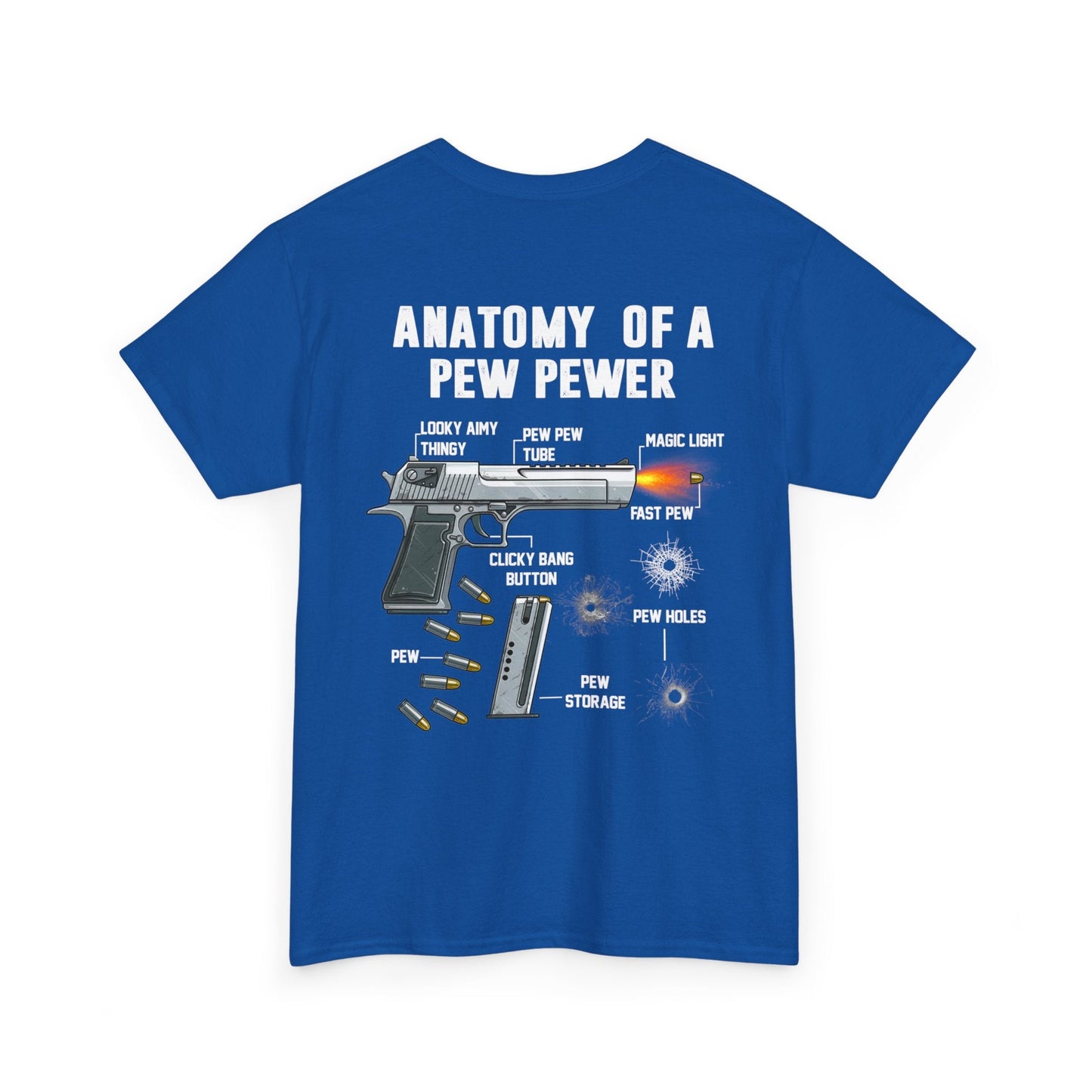 Anatomy Of A Pew Pewer Shirt