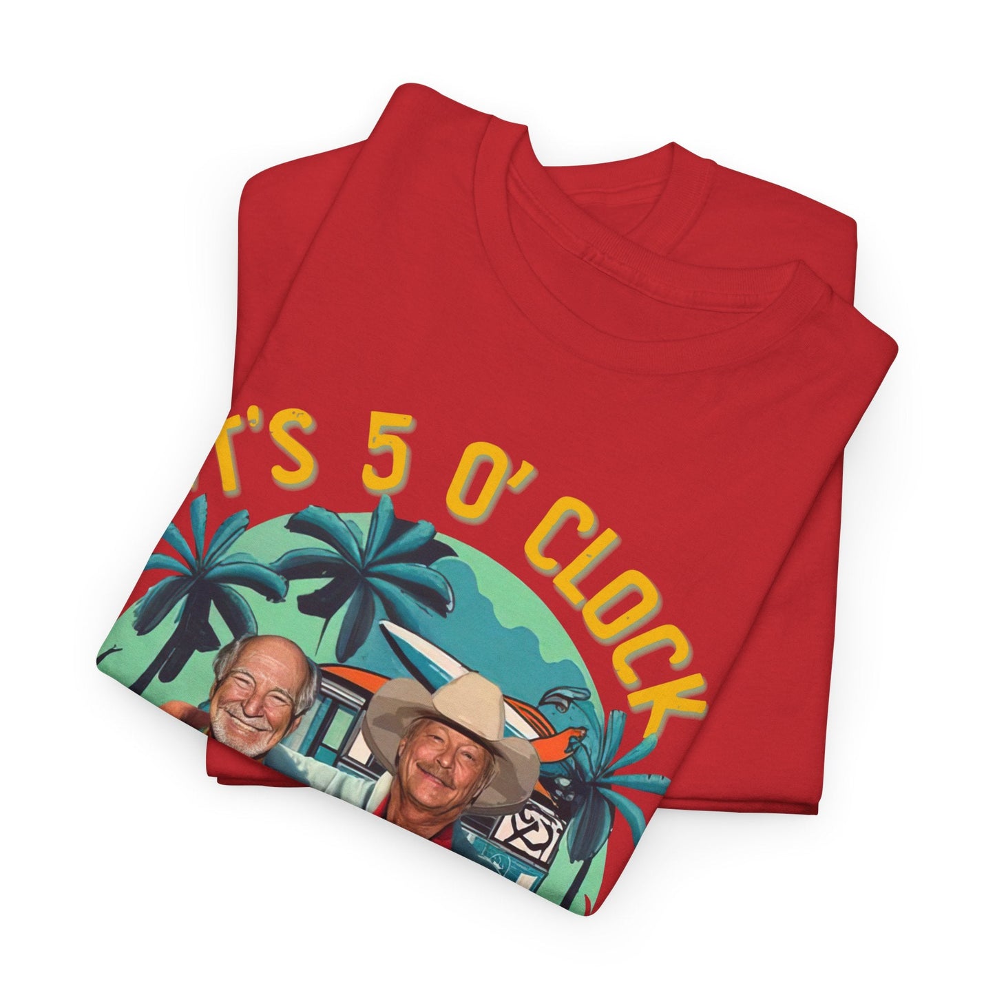 Jimmy Buffett Shirt Alan Jackson, It's 5 O'clock Somewhere Tee