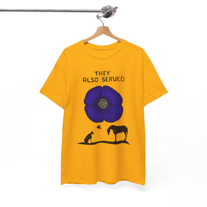 Animal They Also Served Purple Poppy Shirt