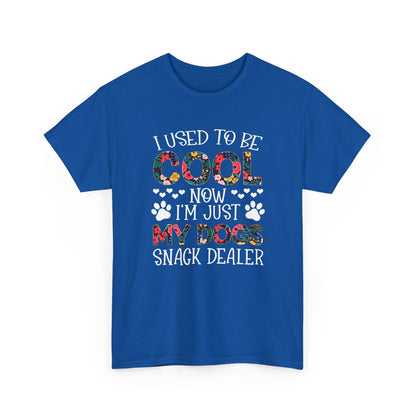 I Use To Be Cool Now I'm Just My Dogs Snack Dealer Shirt