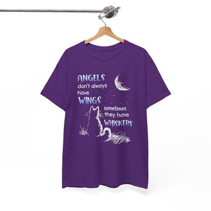 Angels Don't Always Have Wings Sometime They Have Whiskers Shirt