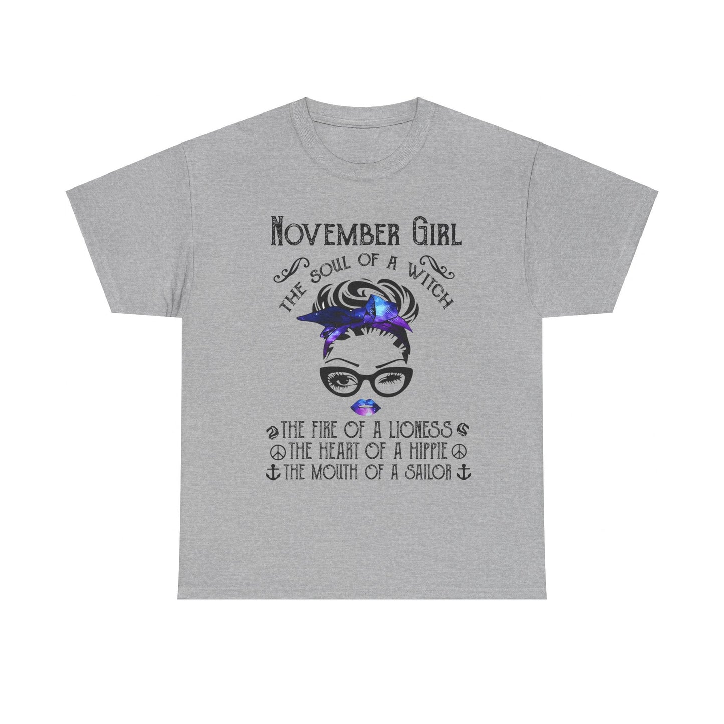 November Girl The Soul Of A Witch Shirt