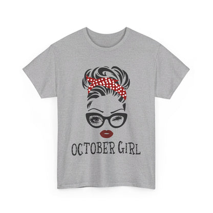 Birthday gift - October Girl Shirt