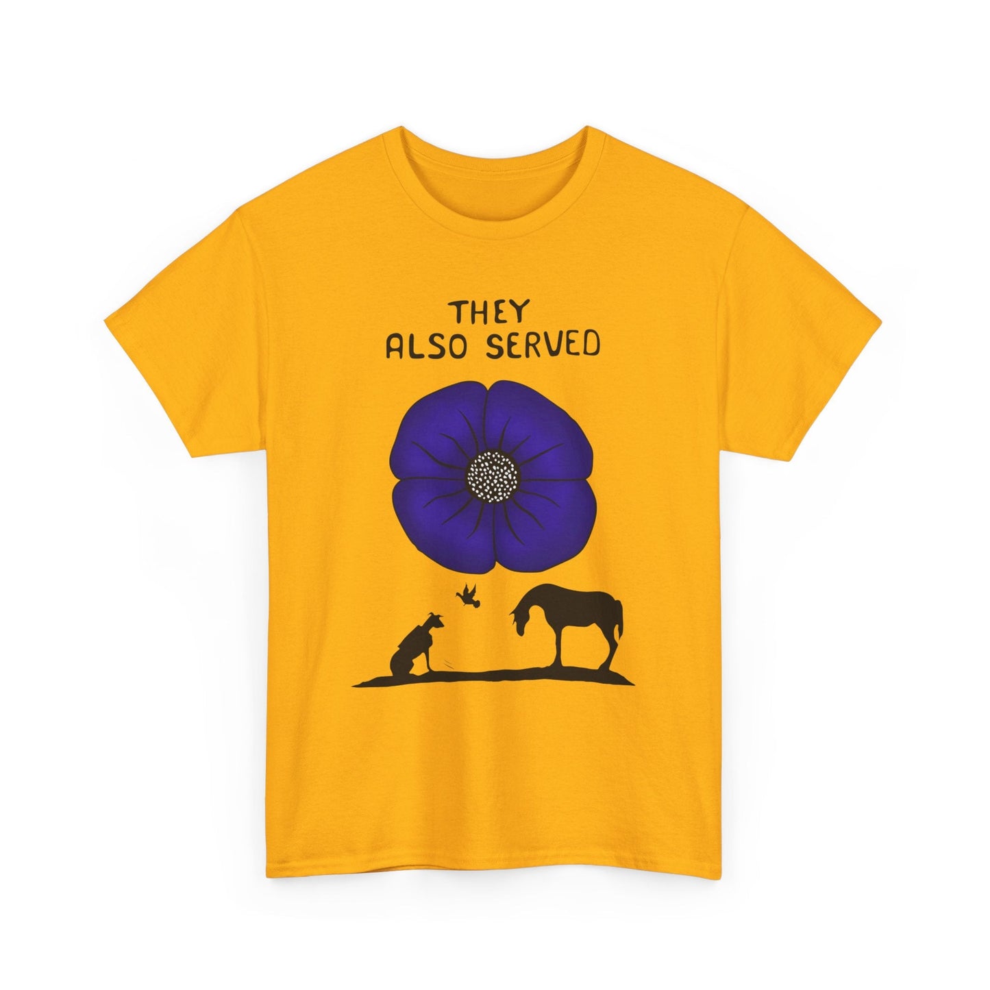 Animal They Also Served Purple Poppy Shirt