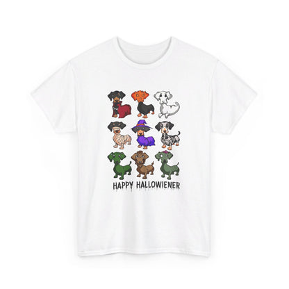 Happy Hallowiener Funny Dachshund Shirt