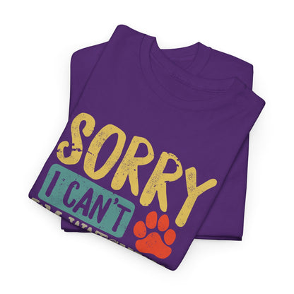 Sorry I Can't I'm Watching Serial Killer Documentaries With My Dog T-Shirt
