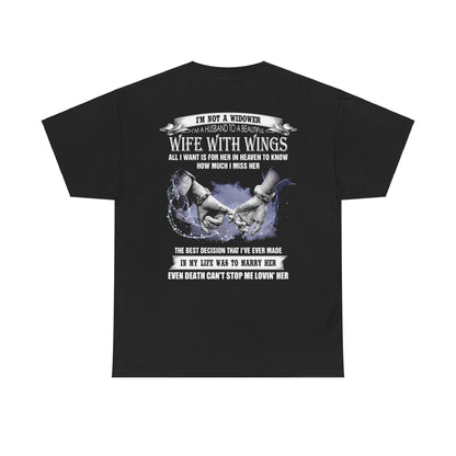 I'm Not A Husband To A Beautiful Wife With Wings Shirt