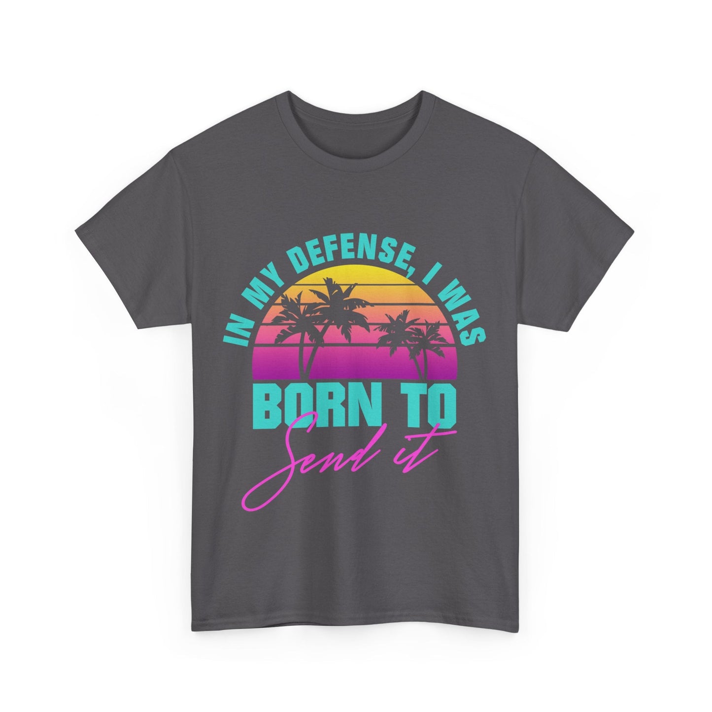 In My Defense I Was Born To Send It Shirt