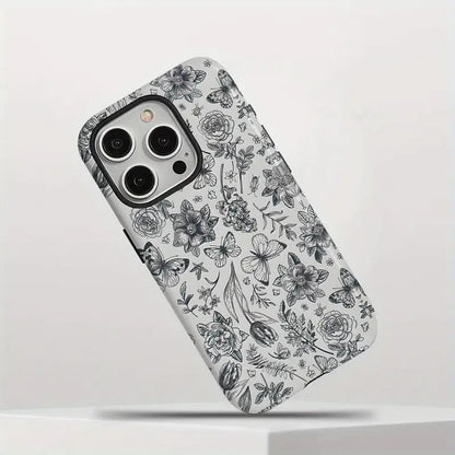 Floral Butterfly iPhone Case