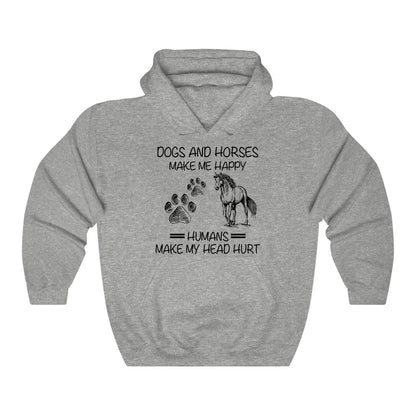 Dogs And Horses Hoodie