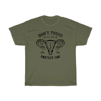 Don't Tread On Me Uterus T-Shirt