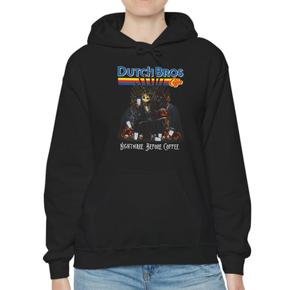 Dutch Bros Nightmare Before Coffee Hoodie