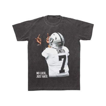 Geno Smith No Luck Just Hate Comfort Color Tee