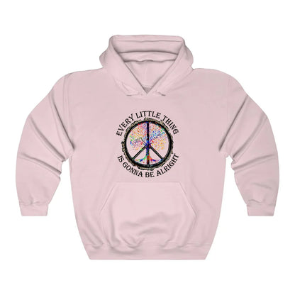 Hippie Every Little Thing Is Gonna Be Alright Hoodie