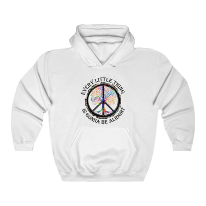 Hippie Every Little Thing Is Gonna Be Alright Hoodie
