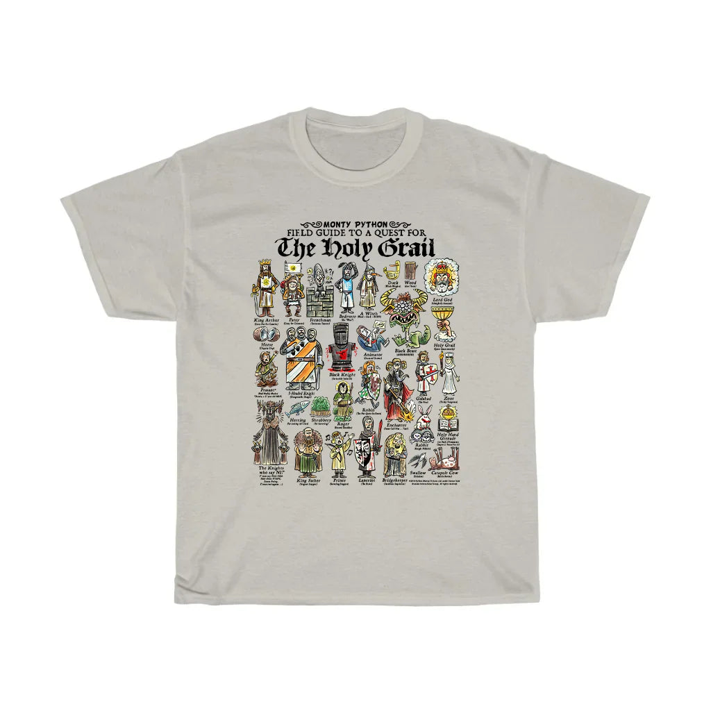Monty Python Field Guide To The Holy Grail T-Shirt