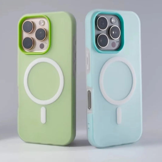 Luxury Matte Candy Color Magsafe Case Iphone 17 Air 16 15 14 13 12 Pro Max 11 16plus 16e Se4