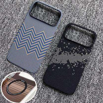 Ultra Slim Rugged Carbon Fibre Magnetic Case Iphone 17 Air 16 15 14 13 12 Pro Max Plus Frameless