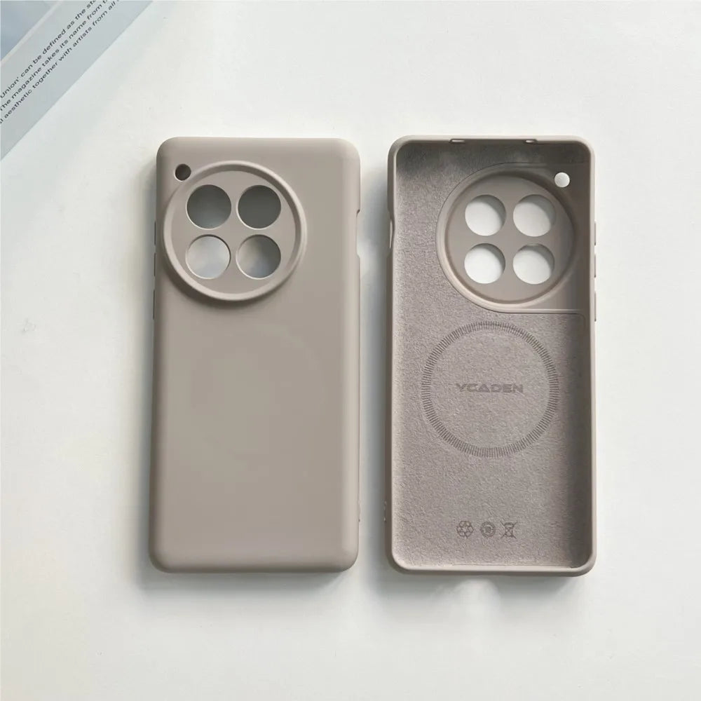 Magsafe Wireless Charging Magnetic Liquid Silicone Case Oneplus 15 13 12 Ace6 Ace5 Pro Smooth Camera