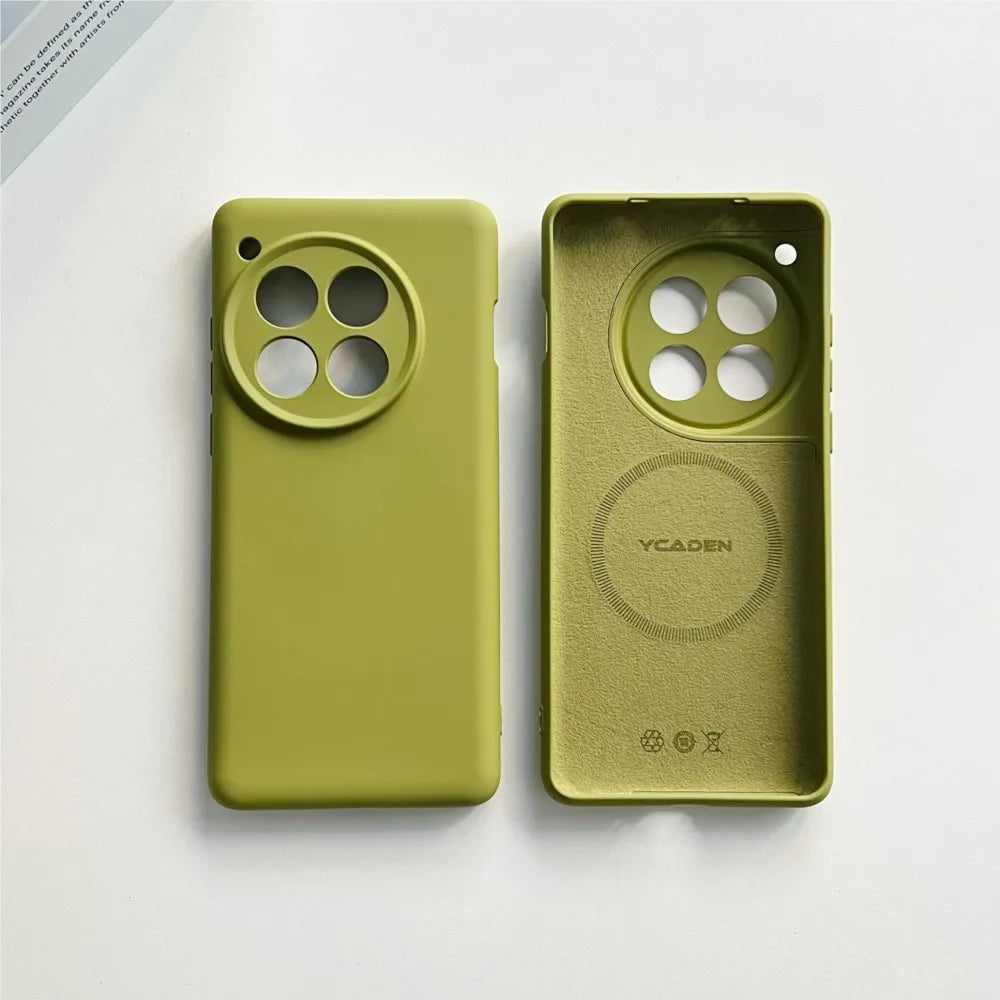 Magsafe Wireless Charging Magnetic Liquid Silicone Case Oneplus 15 13 12 Ace6 Ace5 Pro Smooth Camera