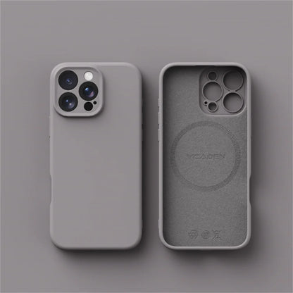 Luxury Liquid Silicone Magsafe Case Iphone 17 Air 16 Plus 15 14 13 12 Pro Max 17pro Wireless