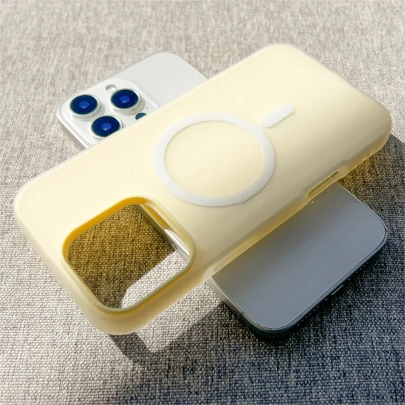 Luxury Candy Color 2in1 Magsafe Case Iphone 17 Air 16 15 14 13 12 Pro Max 11 16plus 16e Magnetic