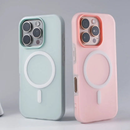 Luxury Matte Candy Color Magsafe Case Iphone 17 Air 16 15 14 13 12 Pro Max 11 16plus 16e Se4