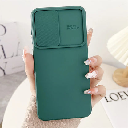 Slide Camera Protection Case Samsung S26 Edge S25 A16 A06 S24 S23 S22 S21 Ultra Plus Fe A34 A24 A14