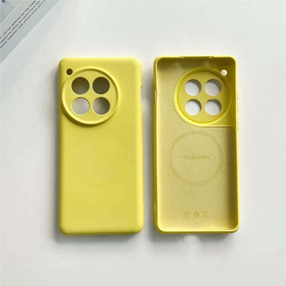 Magsafe Wireless Charging Magnetic Liquid Silicone Case Oneplus 15 13 12 Ace6 Ace5 Pro Smooth Camera