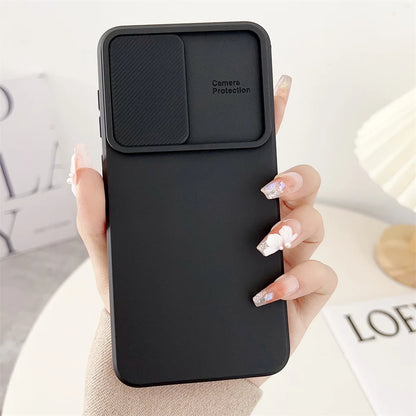 Slide Camera Protection Case Samsung S26 Edge S25 A16 A06 S24 S23 S22 S21 Ultra Plus Fe A34 A24 A14