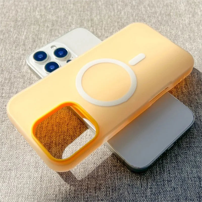 Luxury Candy Color 2in1 Magsafe Case Iphone 17 Air 16 15 14 13 12 Pro Max 11 16plus 16e Magnetic