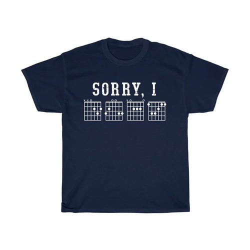 Sorry I DGAF guitar Unisex T-Shirt