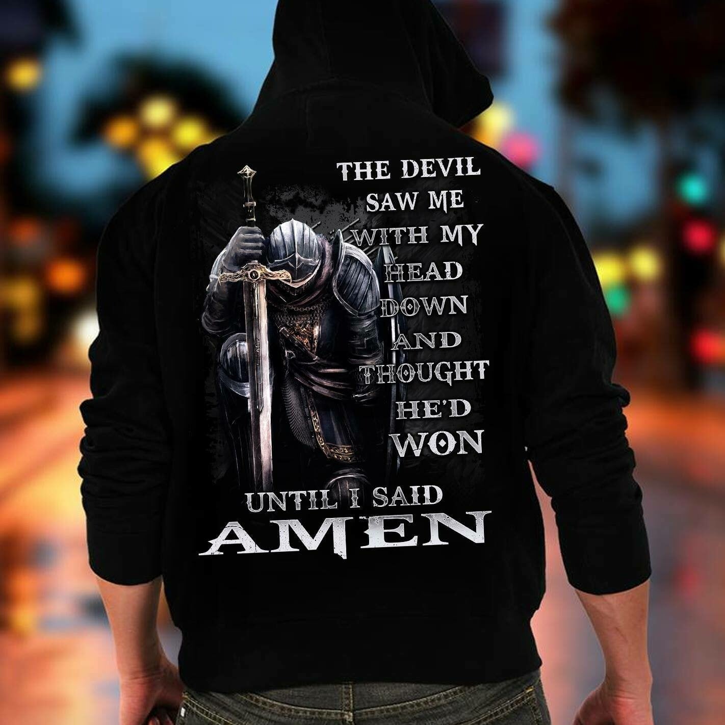 The Devil Saw Me Hoodie