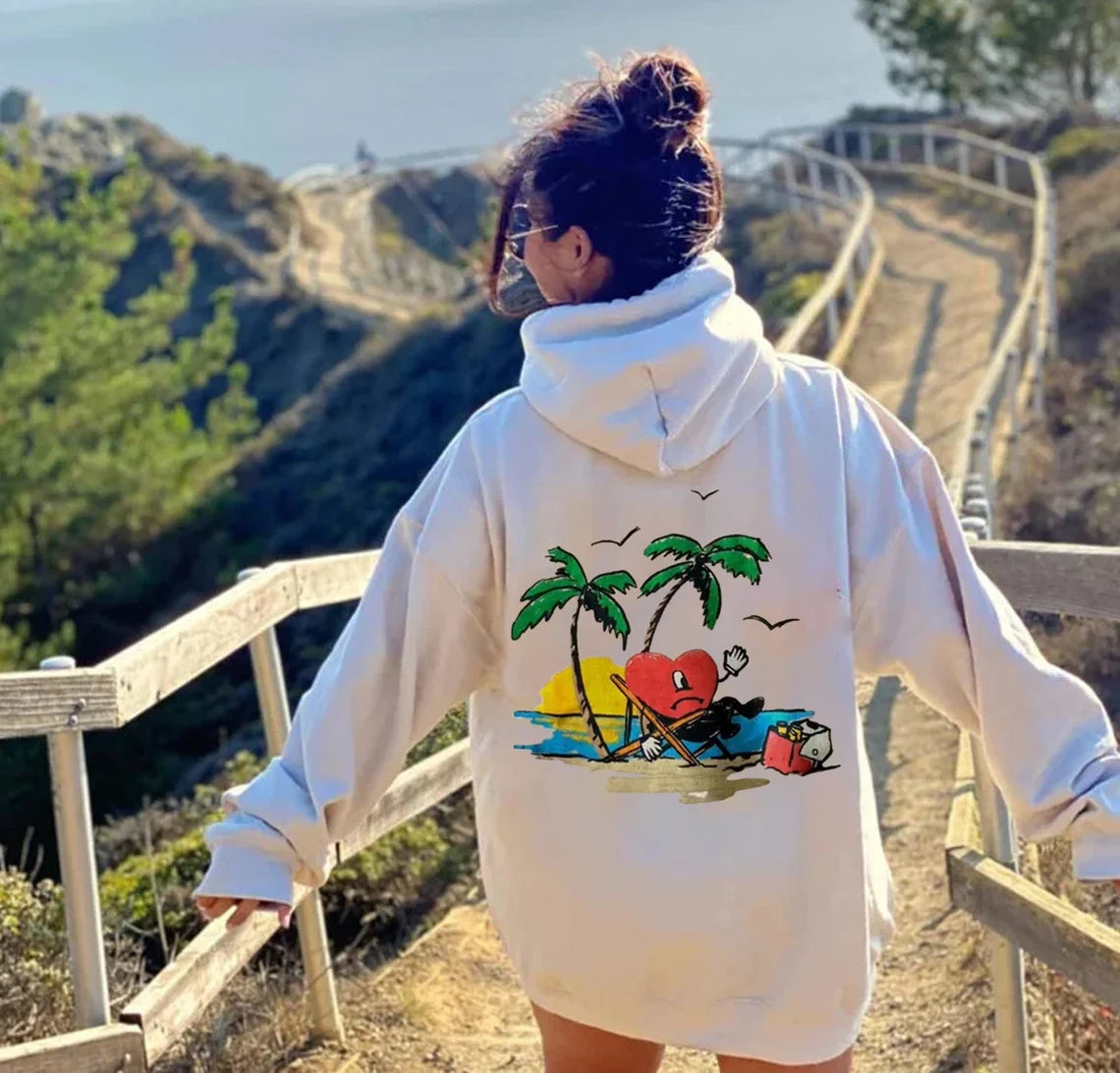 Un Verano Sin Ti Bad Bunny Retro Hoodie