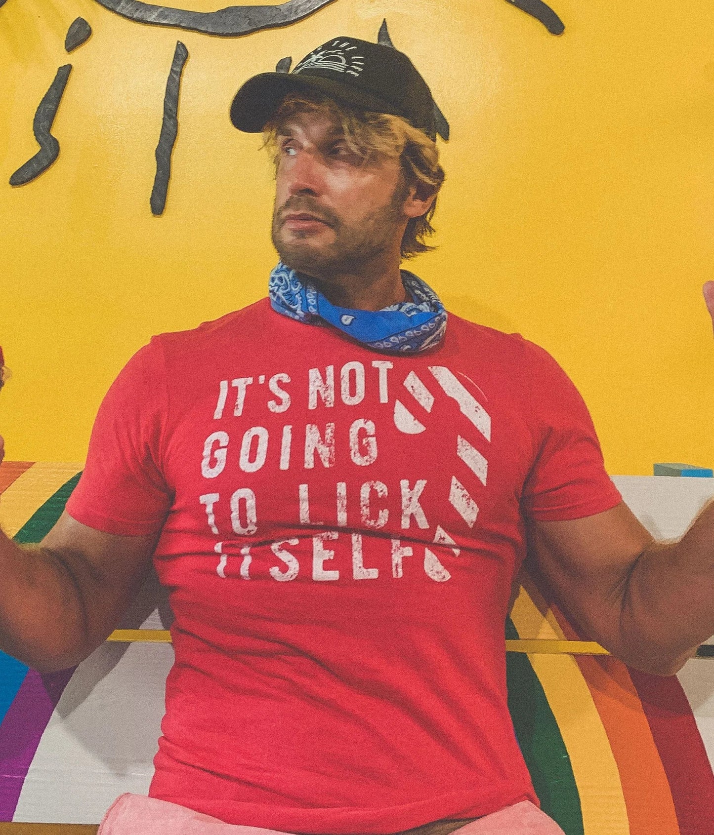 It's Not Going To Lick Itself Funny Christmas Shirt