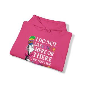 Breast cancer Hoodie – I Do Not Like Cancer